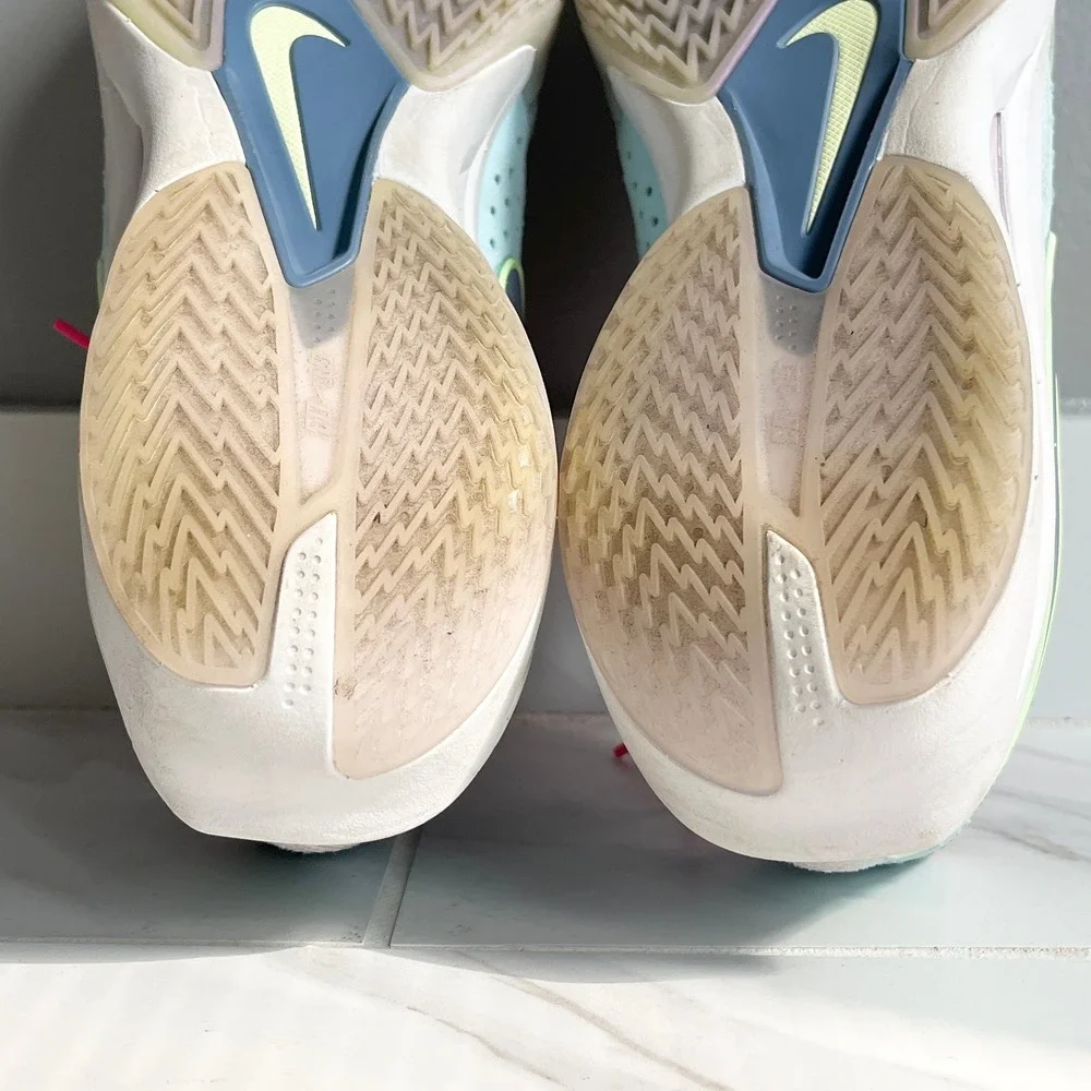 Nike Air Zoom GT Cut 3 Mens 9.5 Glacier Blue Basketball Shoes Sneaker DV2913-401